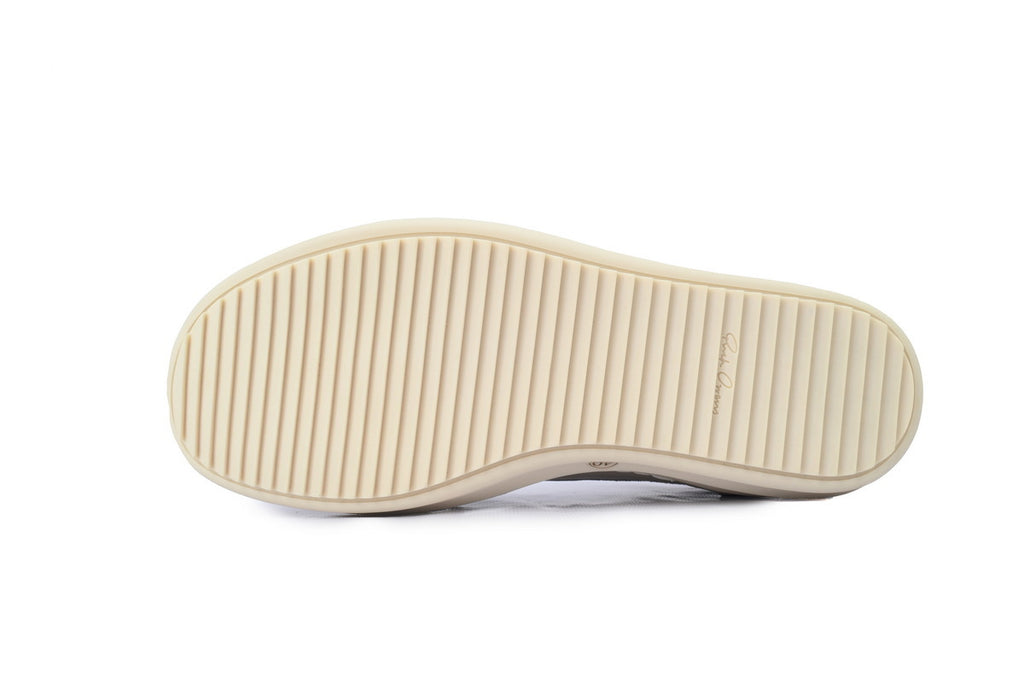 Rick Owens Women's Lido Vintage Low Milk Leather Sneakers