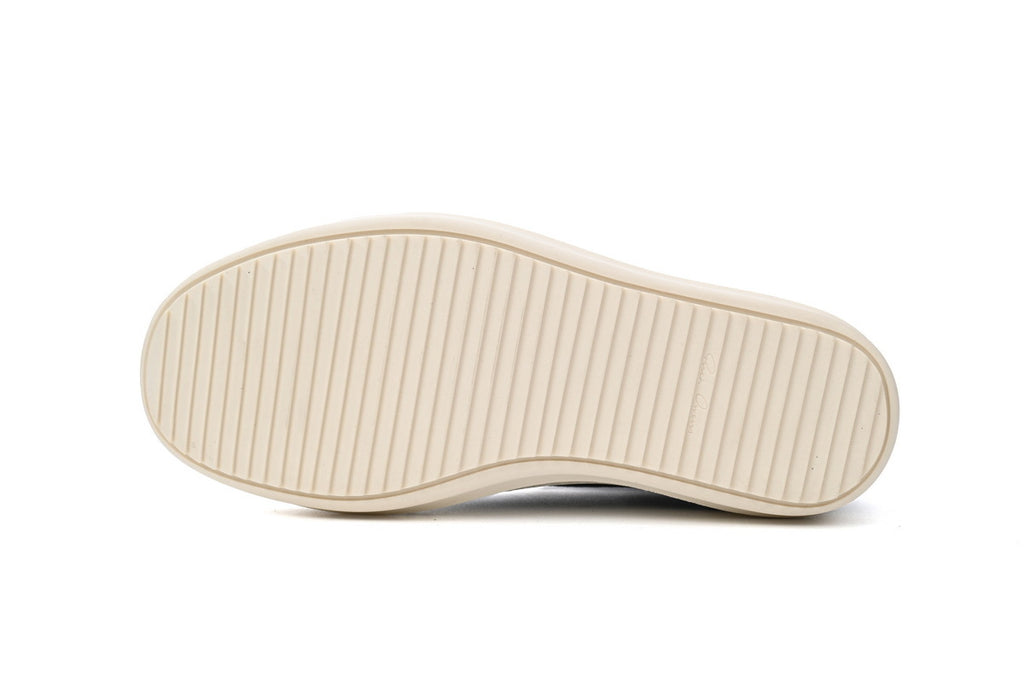 Rick Owens Vintage Low Black White Leather Sneakers