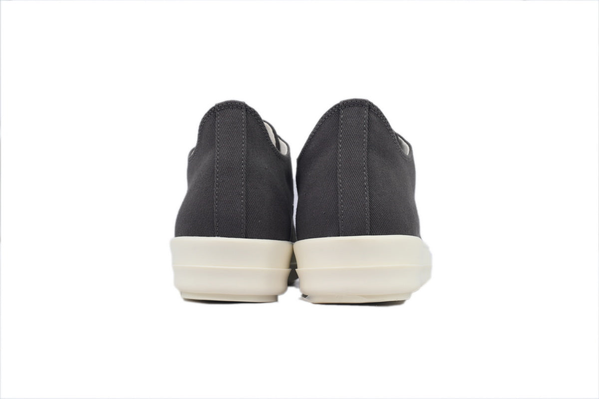 Rick Owens DRKSHDW Hustler Low Dark Dust Denim Sneakers