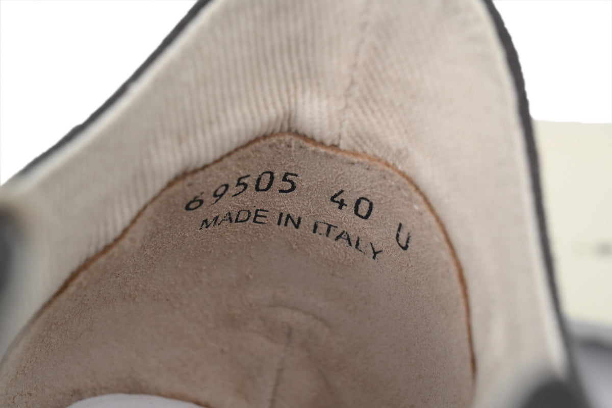 Rick Owens DRKSHDW Hustler Low Dark Dust Denim Sneakers