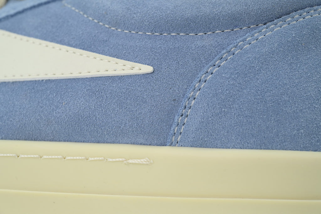 Rick Owens Hollywood Vintage Low Mouthwash Milk Sneakers