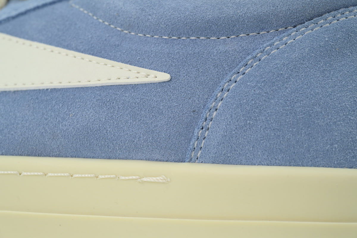 Rick Owens Hollywood Vintage Low Mouthwash Milk Sneakers