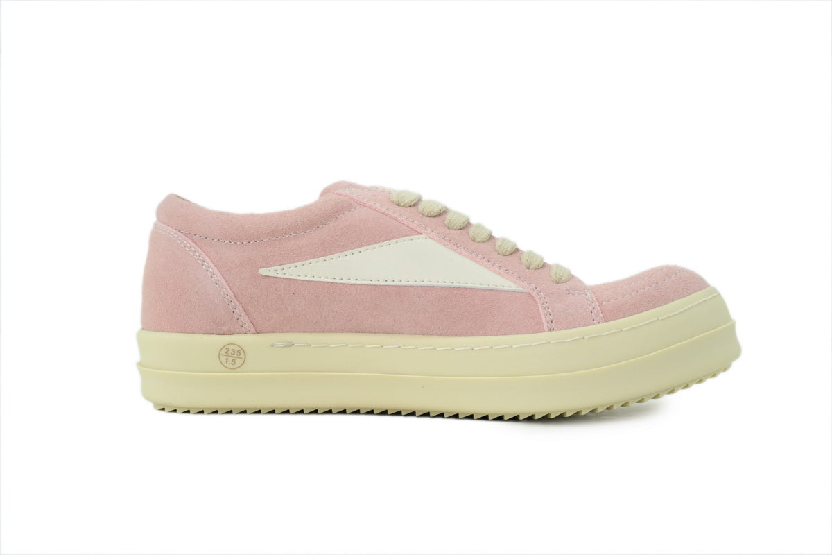 Rick Owens DRKSHDW Vintage Low Dark Pink Sneakers