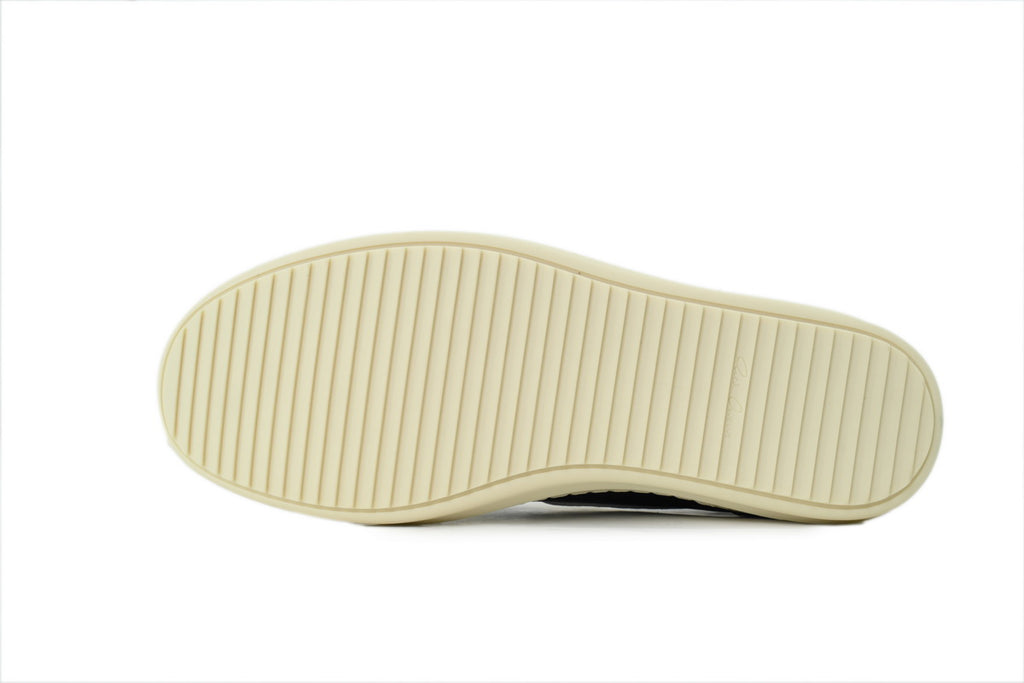 Rick Owens LPOLVS Vintage Low Black Milk Sneakers
