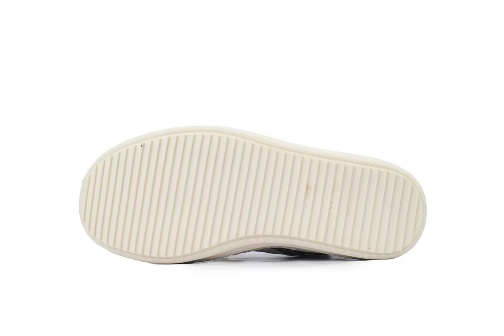 Rick Owens Inverted Triangle Mocha Suede Low-Top Sneakers
