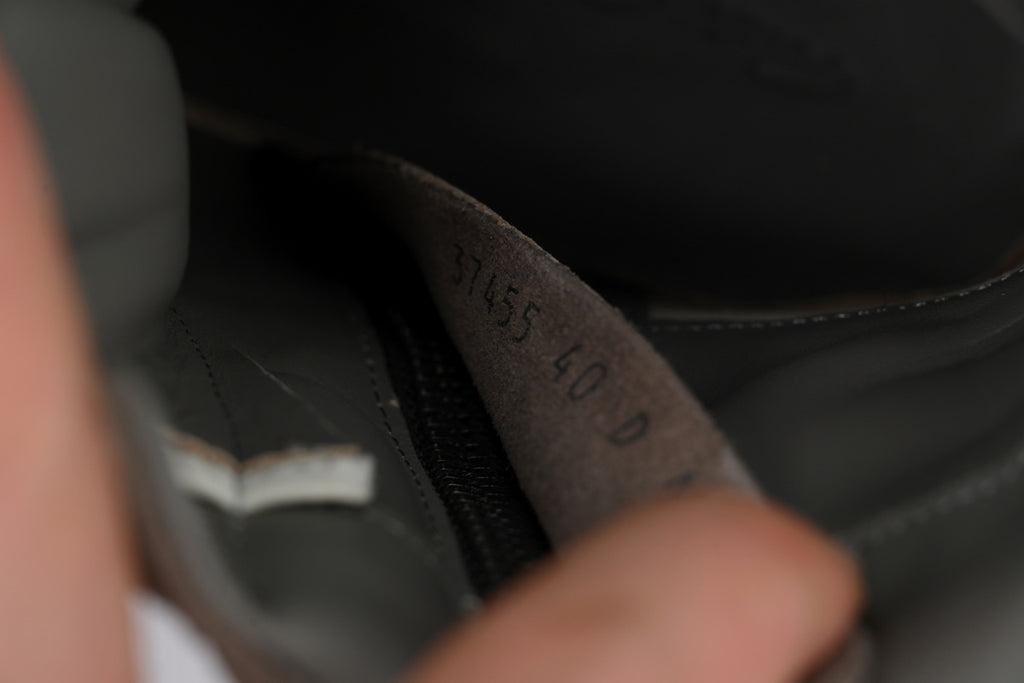 Rick Owens Inverted Triangle Mocha Suede Low-Top Sneakers