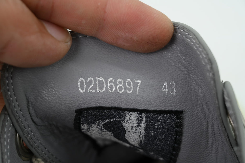 Rick Owens Porterville Jumbo Laced Low Pale Blue Leather Sneakers