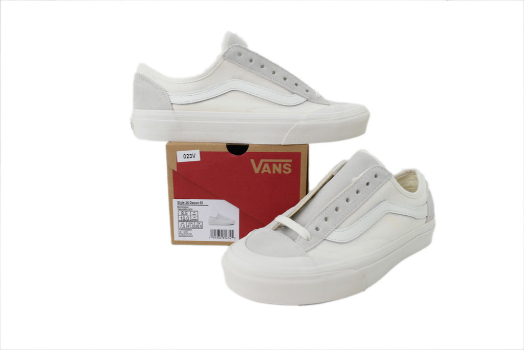 Vans Style 36 Decon SF Grey White Sneakers
