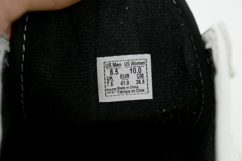 Vans Style 36 Decon SF Marshmallow Black Canvas Sneakers