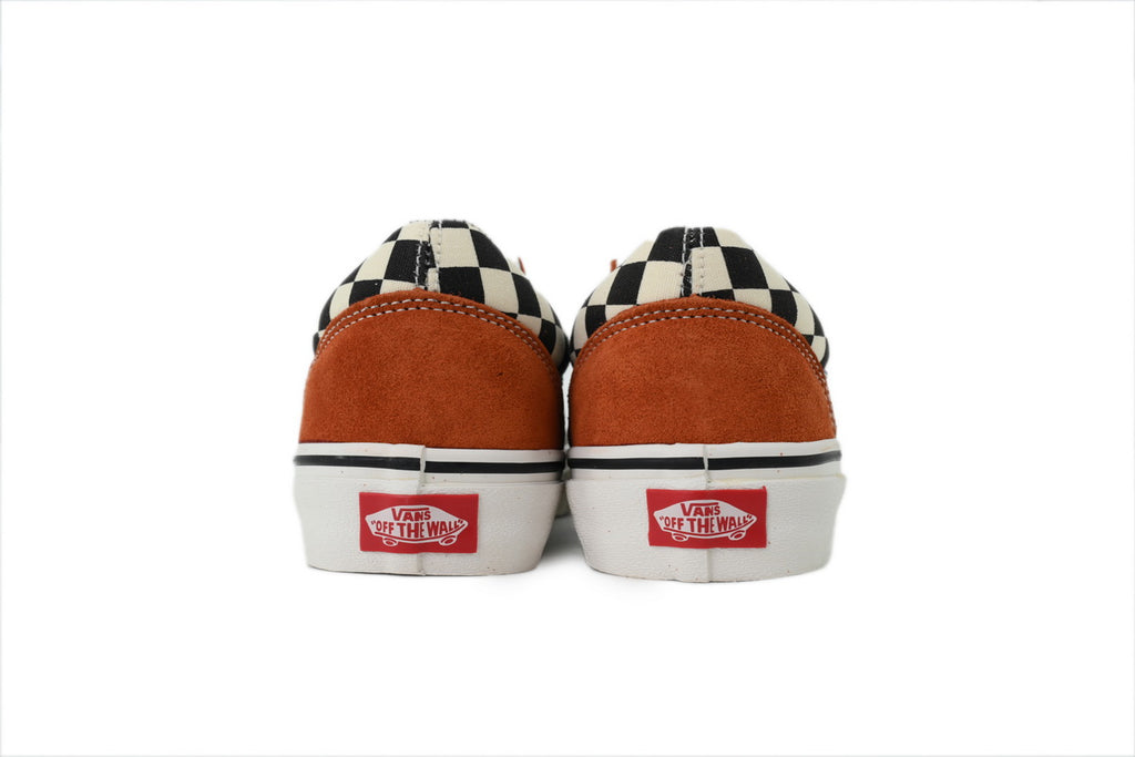 Vans Style 36 Decon SF Checkerboard Brown Navy Sneakers
