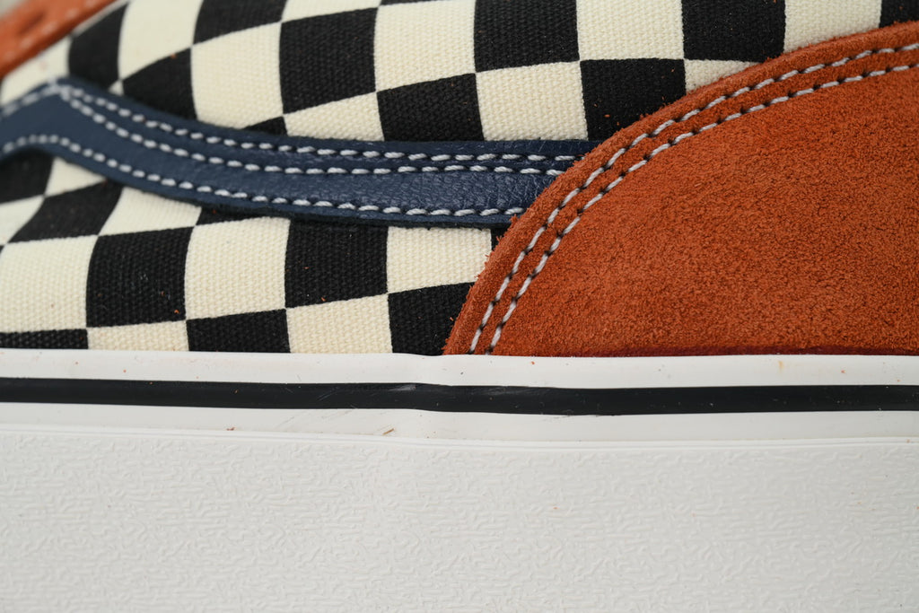Vans Style 36 Decon SF Checkerboard Brown Navy Sneakers