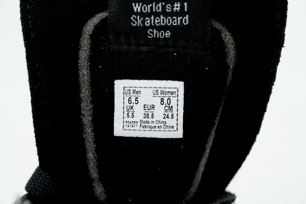 Vans Sk8-Low Black Gum Suede Canvas Sneakers