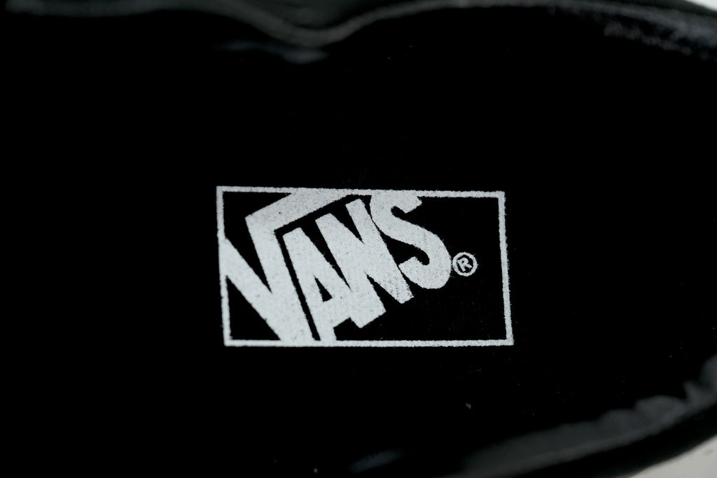 Vans Sk8-Low Black Gum Suede Canvas Sneakers