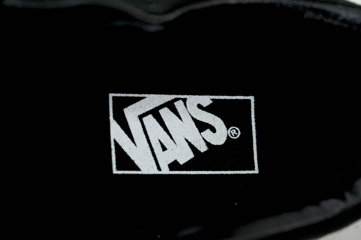 Vans Sk8-Low Black Gum Suede Canvas Sneakers