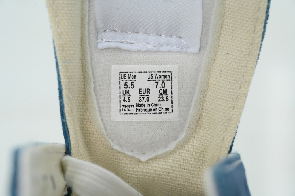 Vans Sk8-Low Blue White Low-Top Sneakers