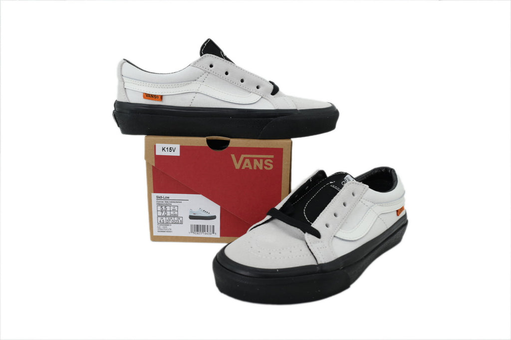 Vans Sk8-Low Off-White Black Sneakers