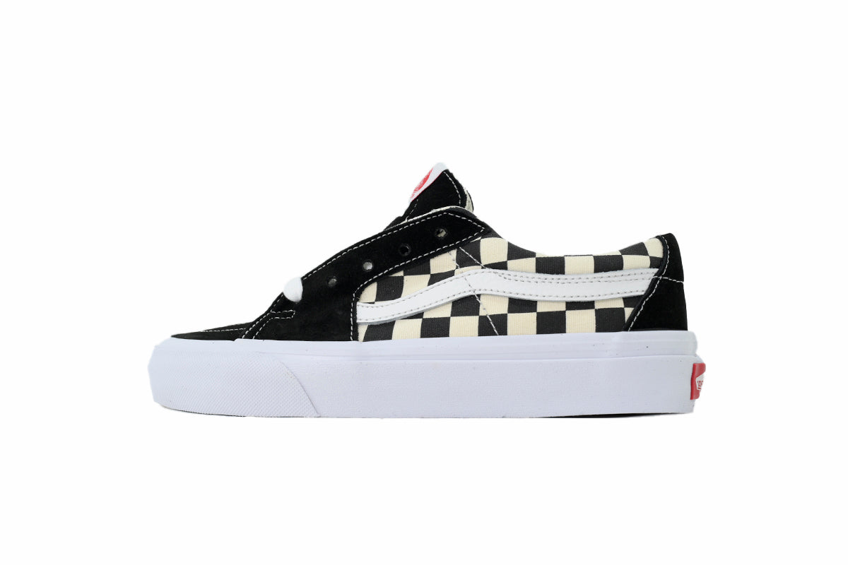 Vans Sk8-Low Black White Checkerboard Sneakers