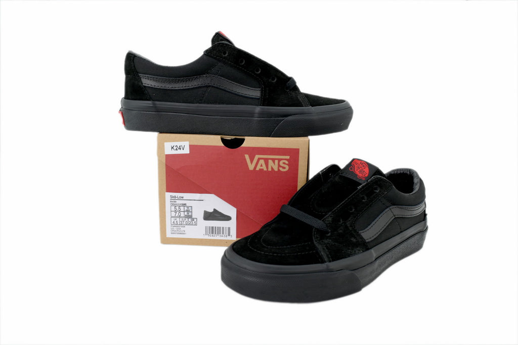 Vans Sk8-Low Black Low-Top Sneakers