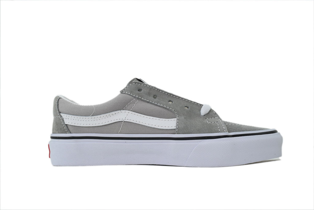 Vans Sk8-Low Drizzle Grey Suede Sneakers
