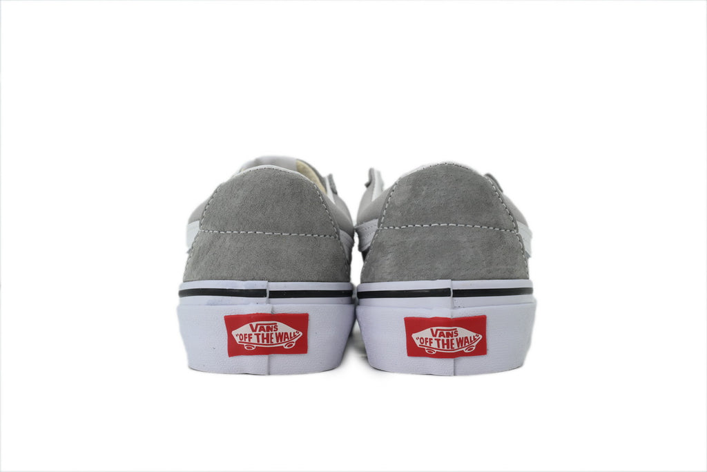 Vans Sk8-Low Drizzle Grey Suede Sneakers