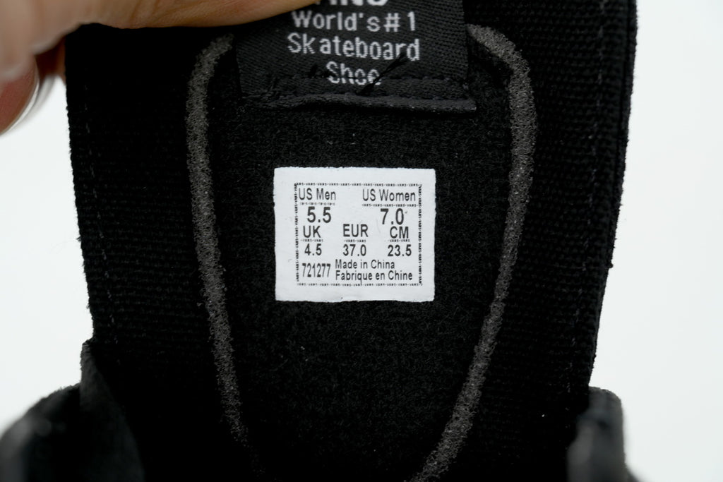 Vans Sk8-Low Contrast Black White Sneakers