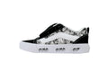 Vans x SNS Knu Skool LX Black White Graffiti Sneakers