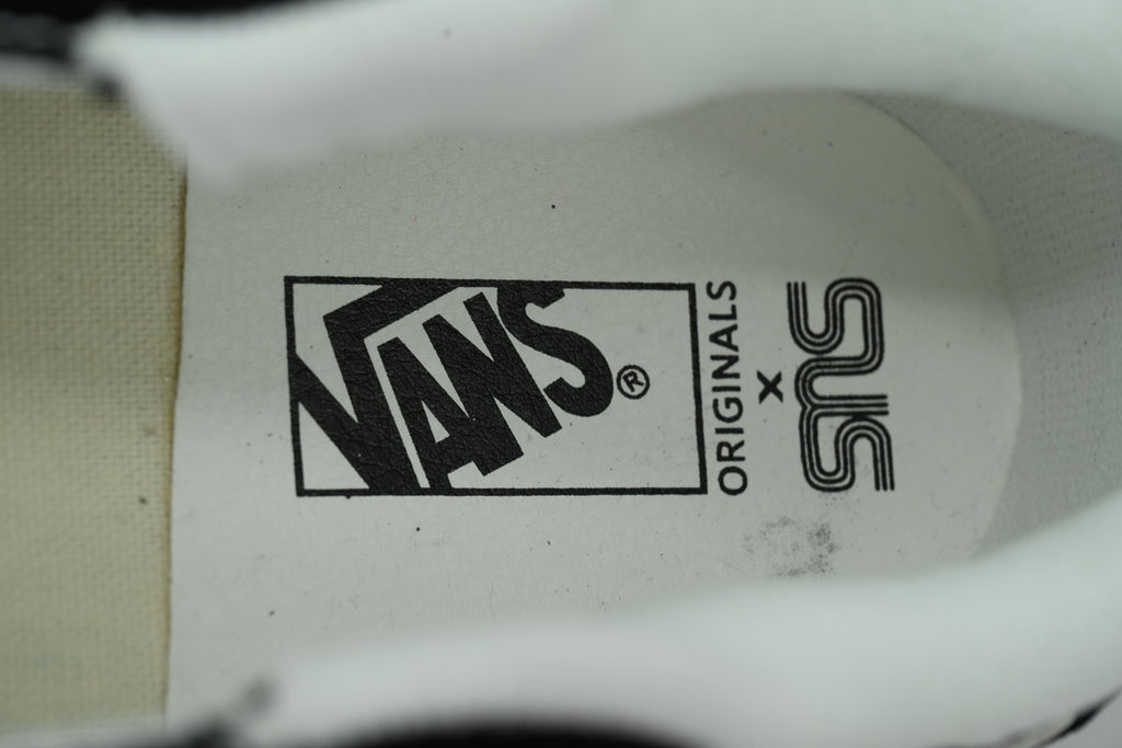 Vans x SNS Knu Skool LX Black White Graffiti Sneakers