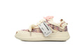 Smilerepublic Canvas Sneakers – Chic Tweed Purple