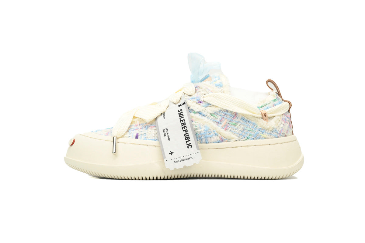 Smilerepublic Glacier Mint Canvas Cap-Toe Sneakers