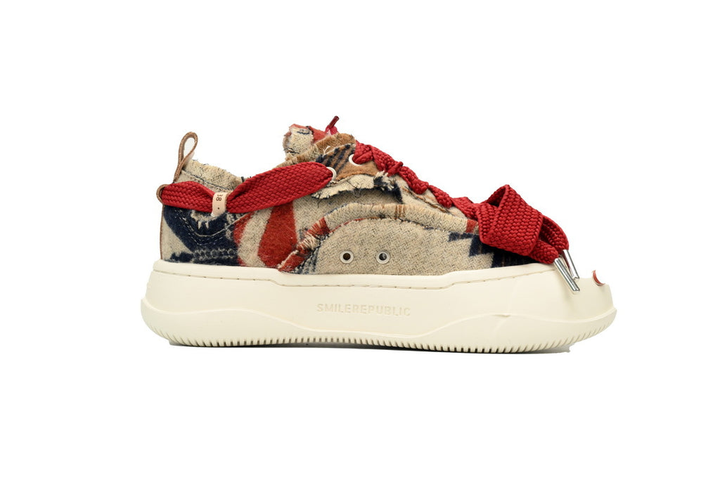 Smilerepublic Brown Canvas Cap-Toe Sneakers