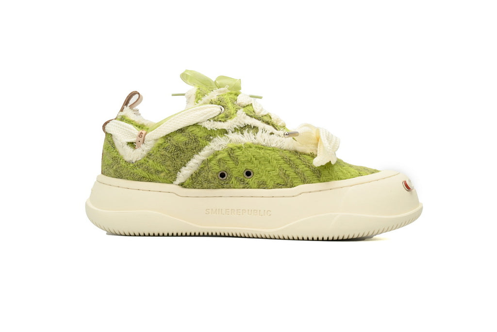 Smilerepublic Olive Green Canvas Cap-Toe Sneakers