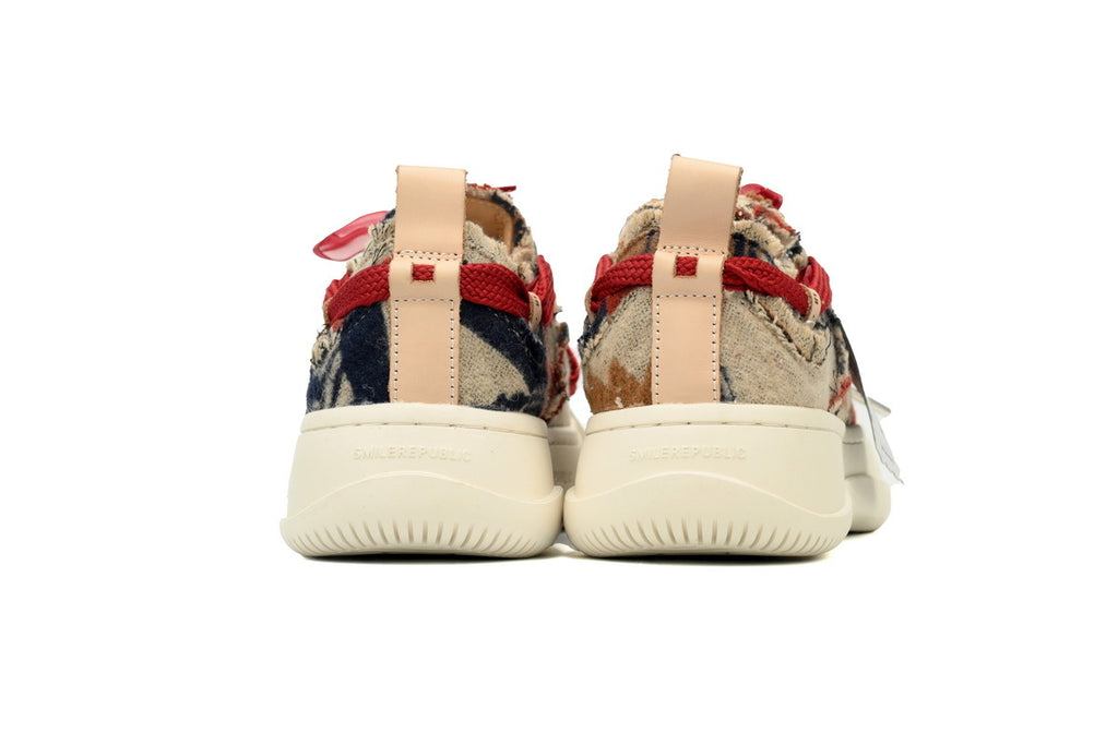 Smilerepublic Brown Canvas Cap-Toe Sneakers