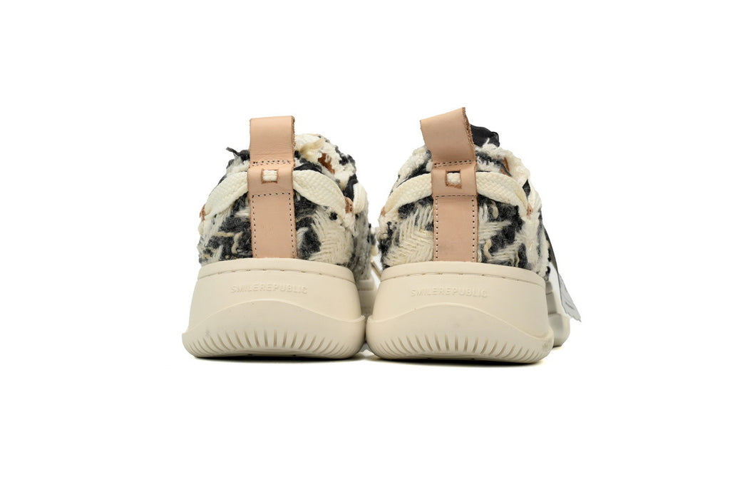 Smilerepublic Canvas Sneakers – Black/White Two-Tone