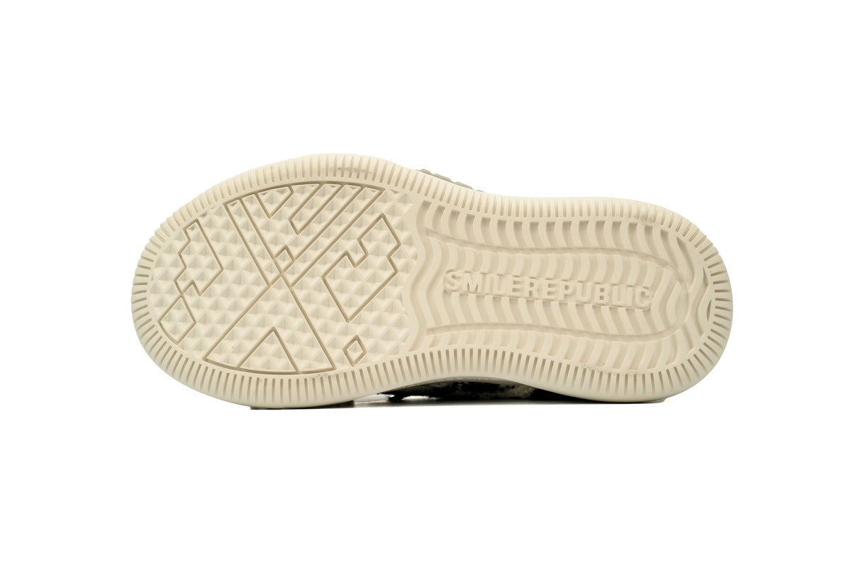 Smilerepublic Canvas Sneakers – Black/White Two-Tone
