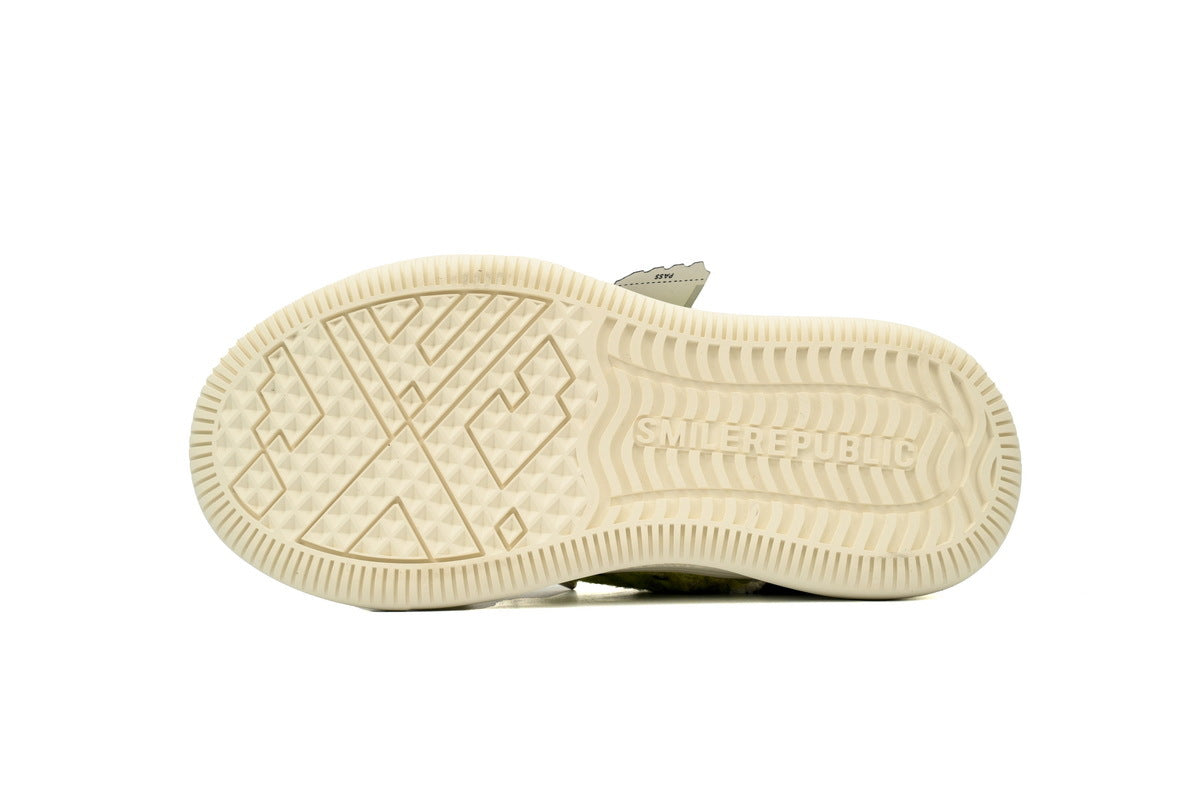 Smilerepublic Olive Green Canvas Cap-Toe Sneakers