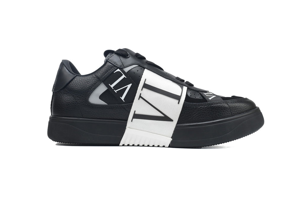 Valentino Garavani VL7N Black Calfskin Sneakers