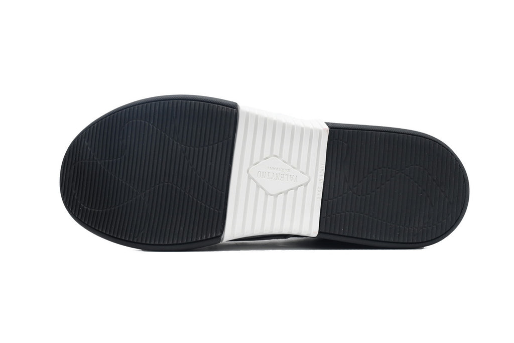 Valentino Garavani VL7N Black Calfskin Sneakers