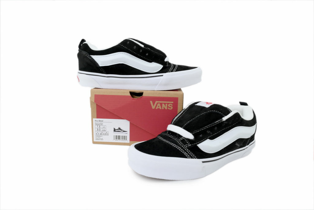 Vans Knu Skool Black White Sneakers