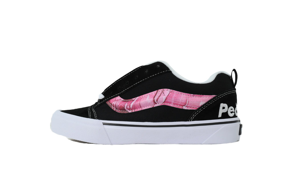 Peaches x Vans Knu Skool Black Pink Sneakers