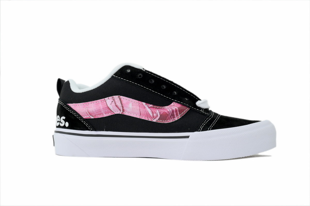 Peaches x Vans Knu Skool Black Pink Sneakers