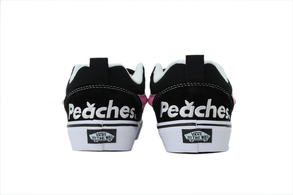 Peaches x Vans Knu Skool Black Pink Sneakers