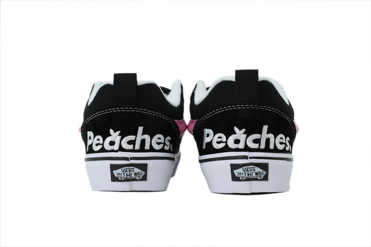 Peaches x Vans Knu Skool Black Pink Sneakers