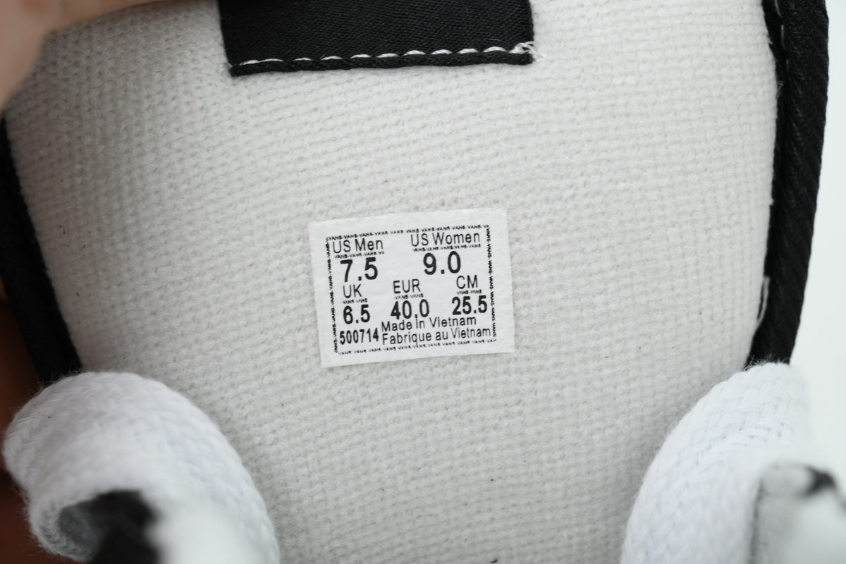 Peaches x Vans Knu Skool Black Pink Sneakers