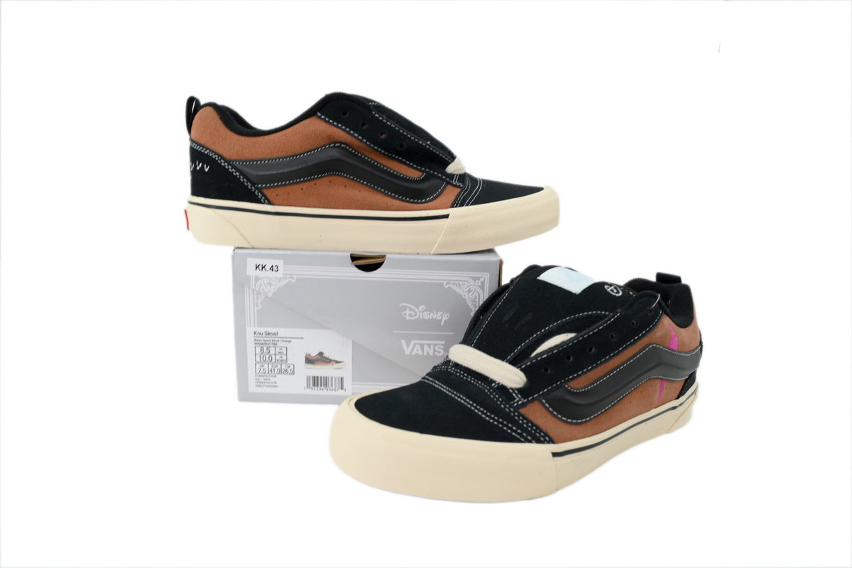 Disney x Vans Knu Skool Scar Brown Black Sneakers