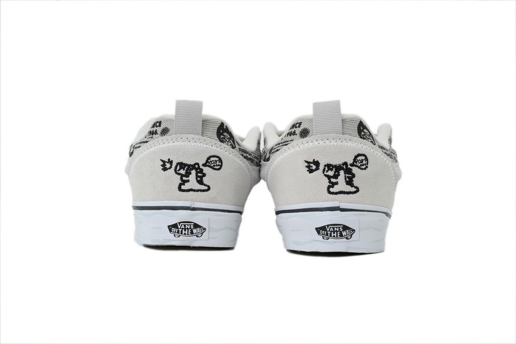 Vans x HIRONO Knu Skool White Black Sneakers