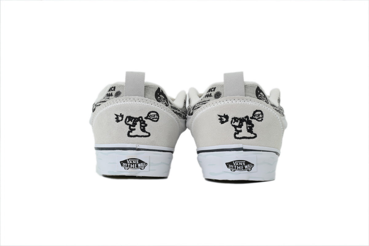 Vans x HIRONO Knu Skool White Black Sneakers