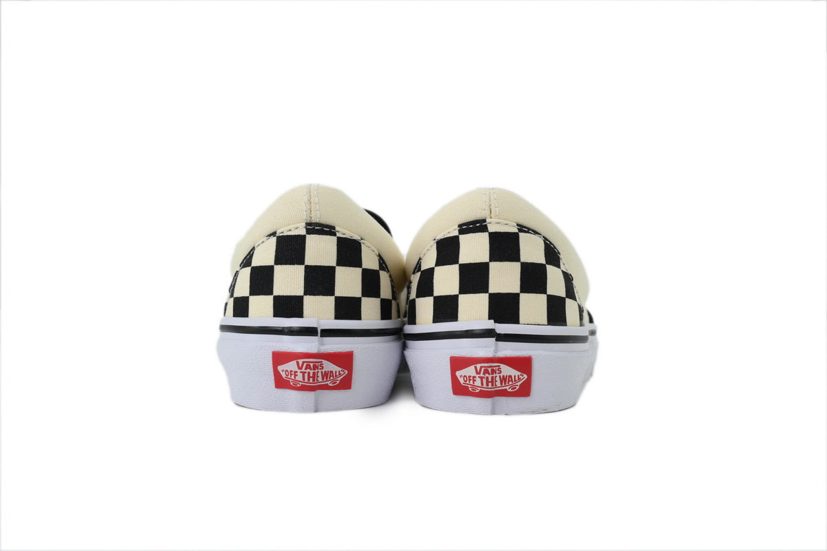 Vans Classic Slip-On Checkerboard Canvas Sneakers