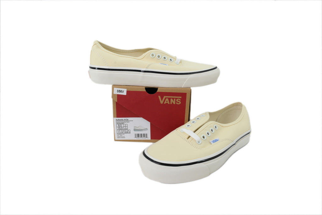 Vans Authentic 44 DX Off-White Canvas Sneakers
