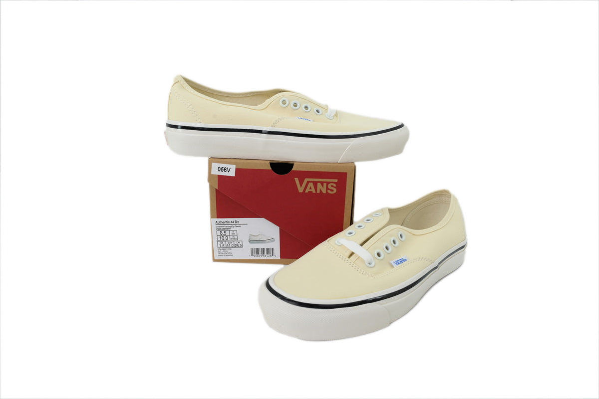 Vans Authentic 44 DX Off-White Canvas Sneakers