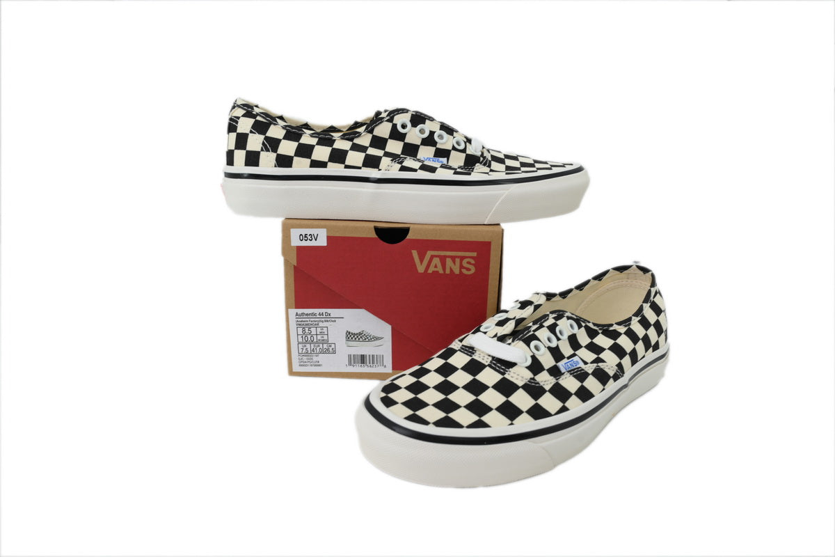 Vans Authentic 44 DX Anaheim Factory Checkerboard Sneakers